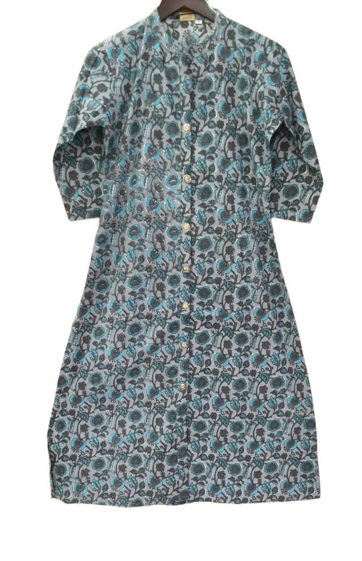 Cotton A-line cut Co-Ord Set