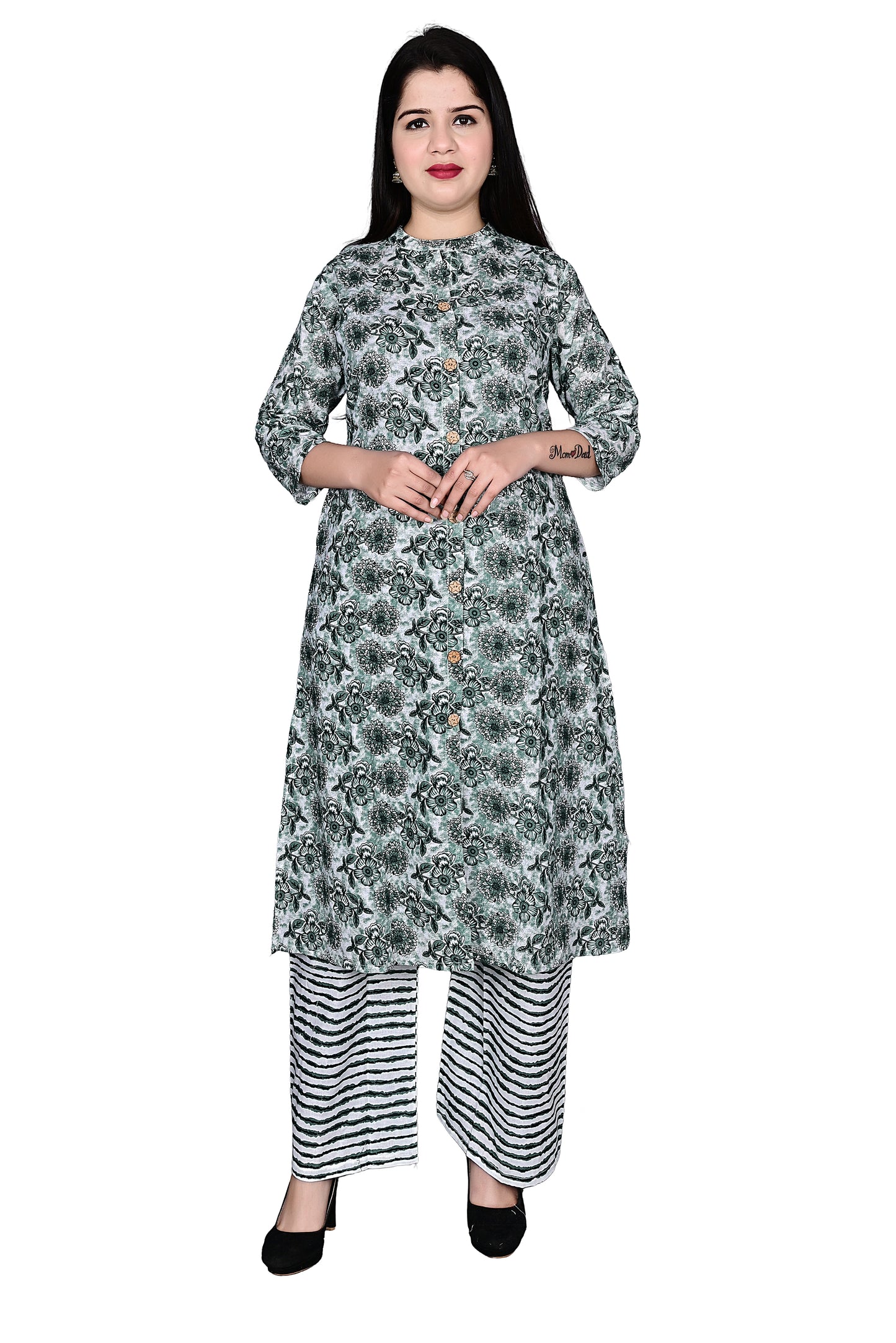 Cotton 2Pc Kurta Palazzo set
