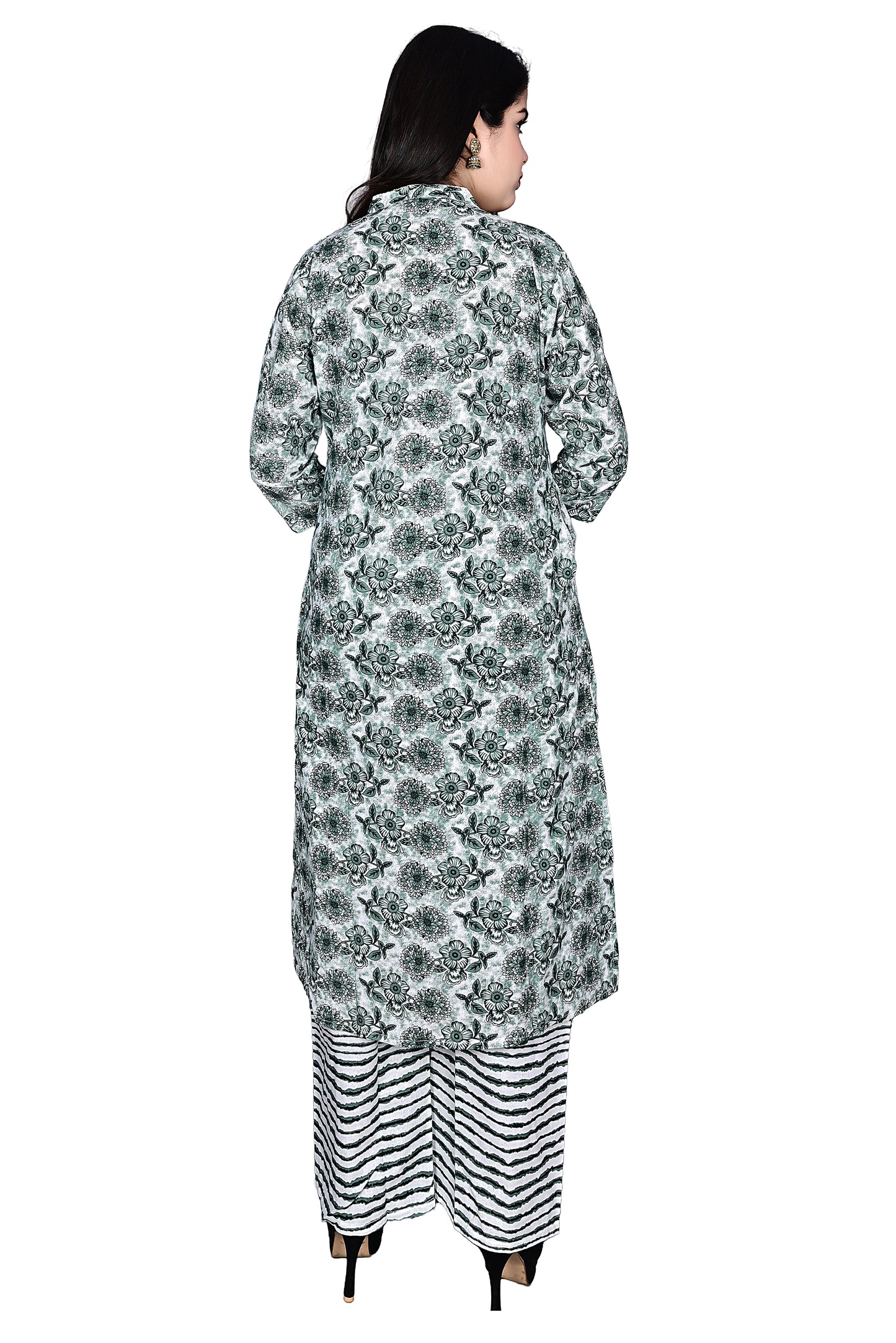 Cotton 2Pc Kurta Palazzo set