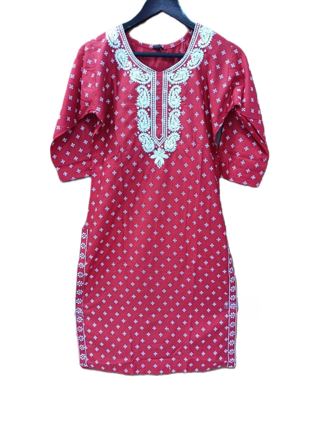 Rayon Kurti, Dupatta with Pant 3Pc suit